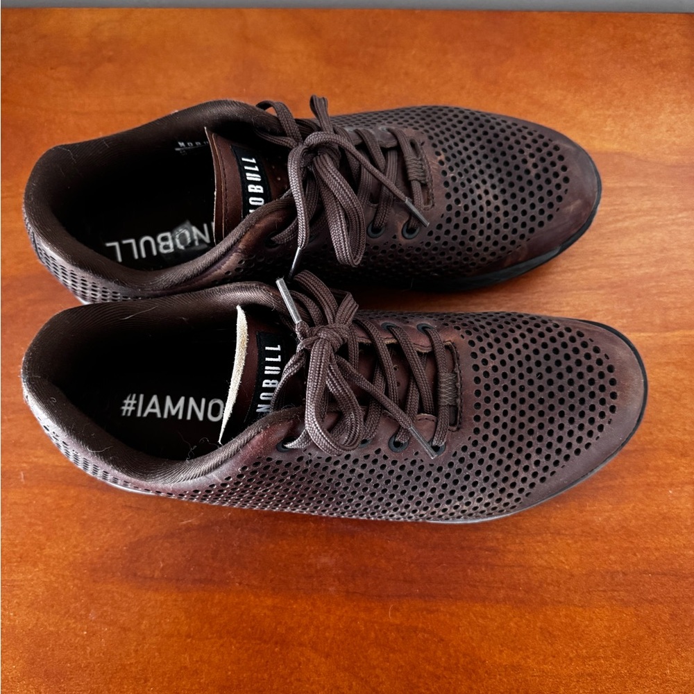 NOBULL Men's Leather Trainers size 12.5